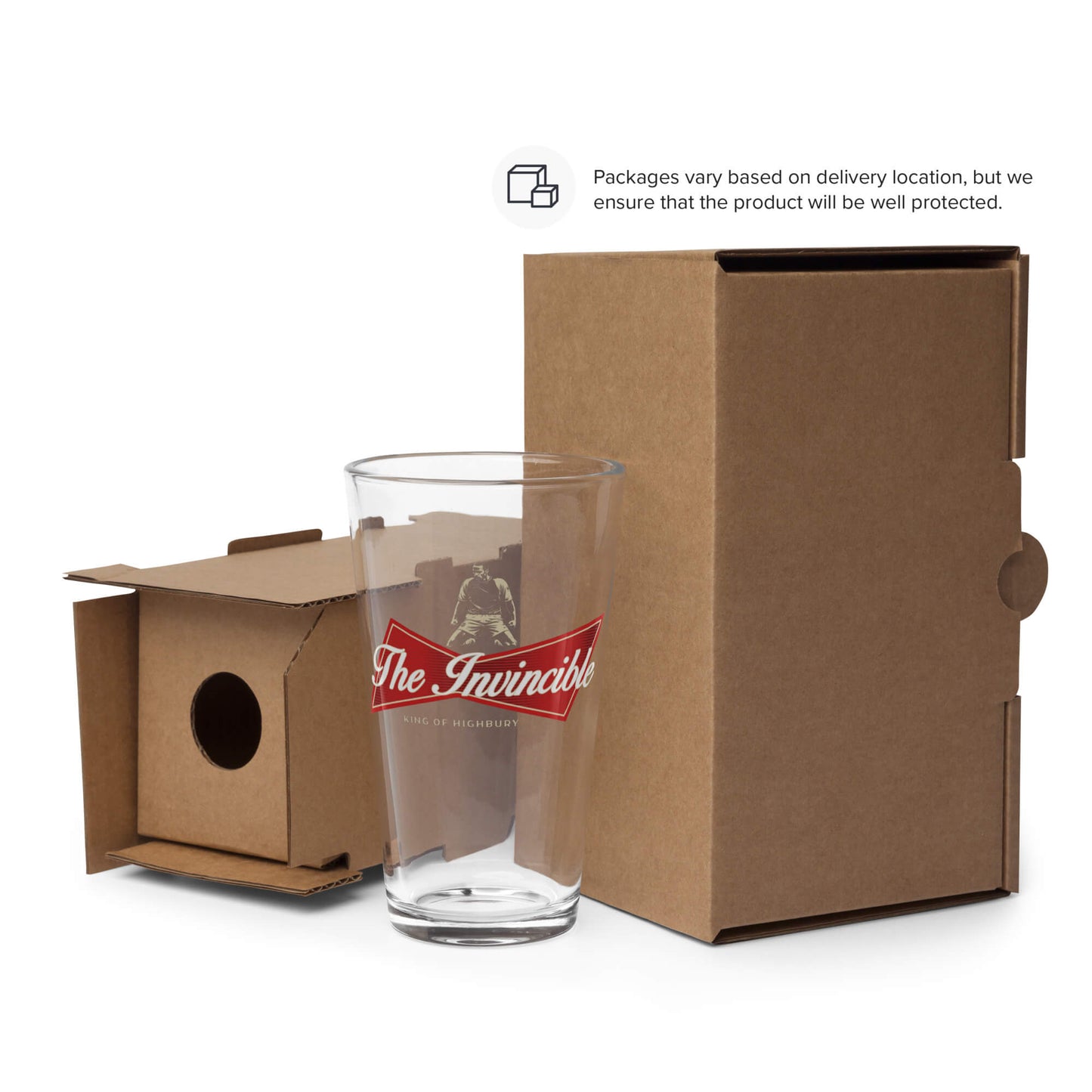 Invincible Henry Pint Glass