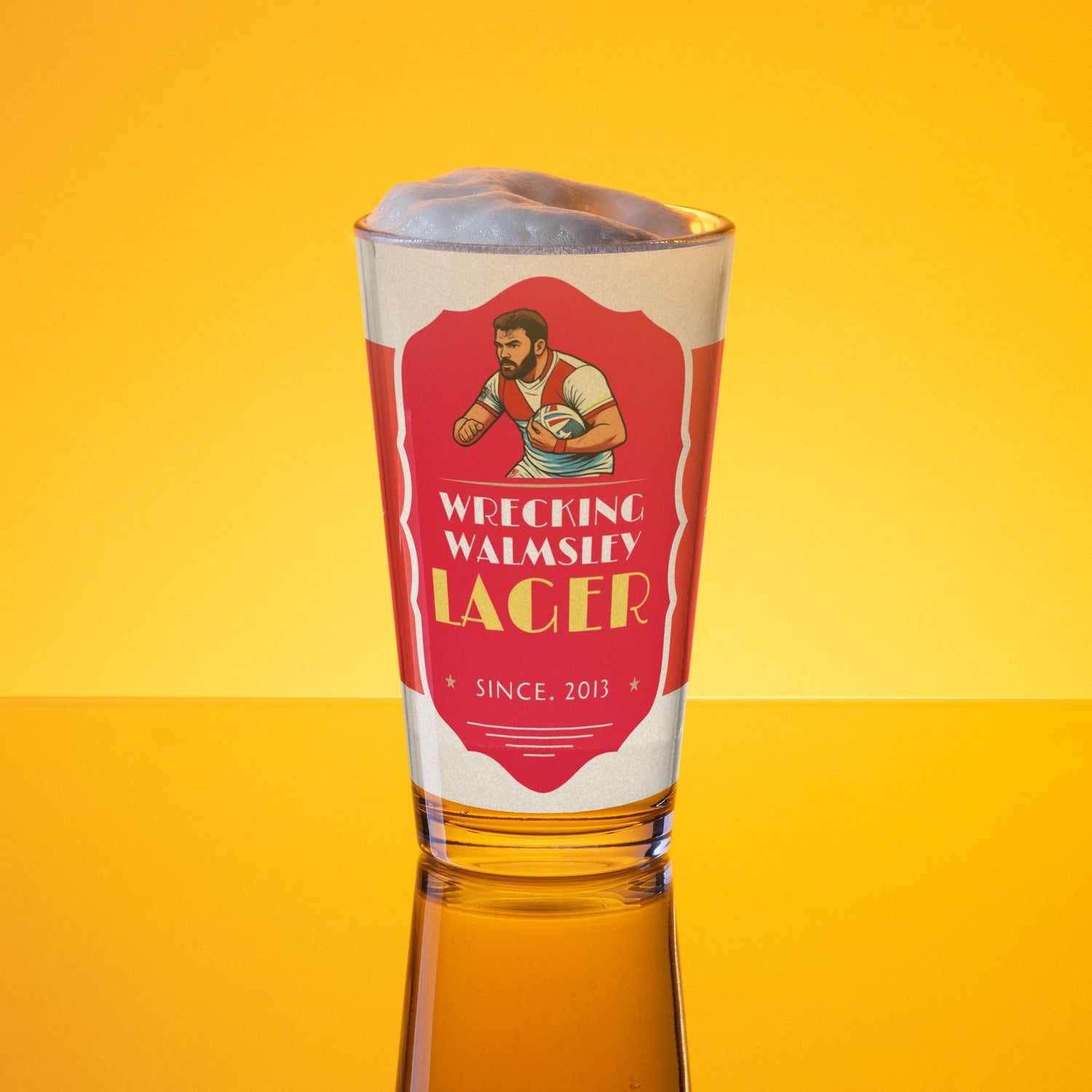 St Helens Pint Glasses