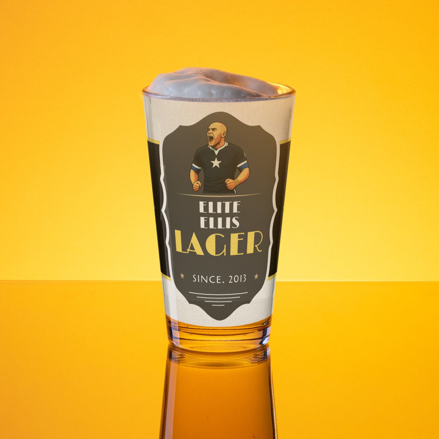 Hull FC Pint Glasses