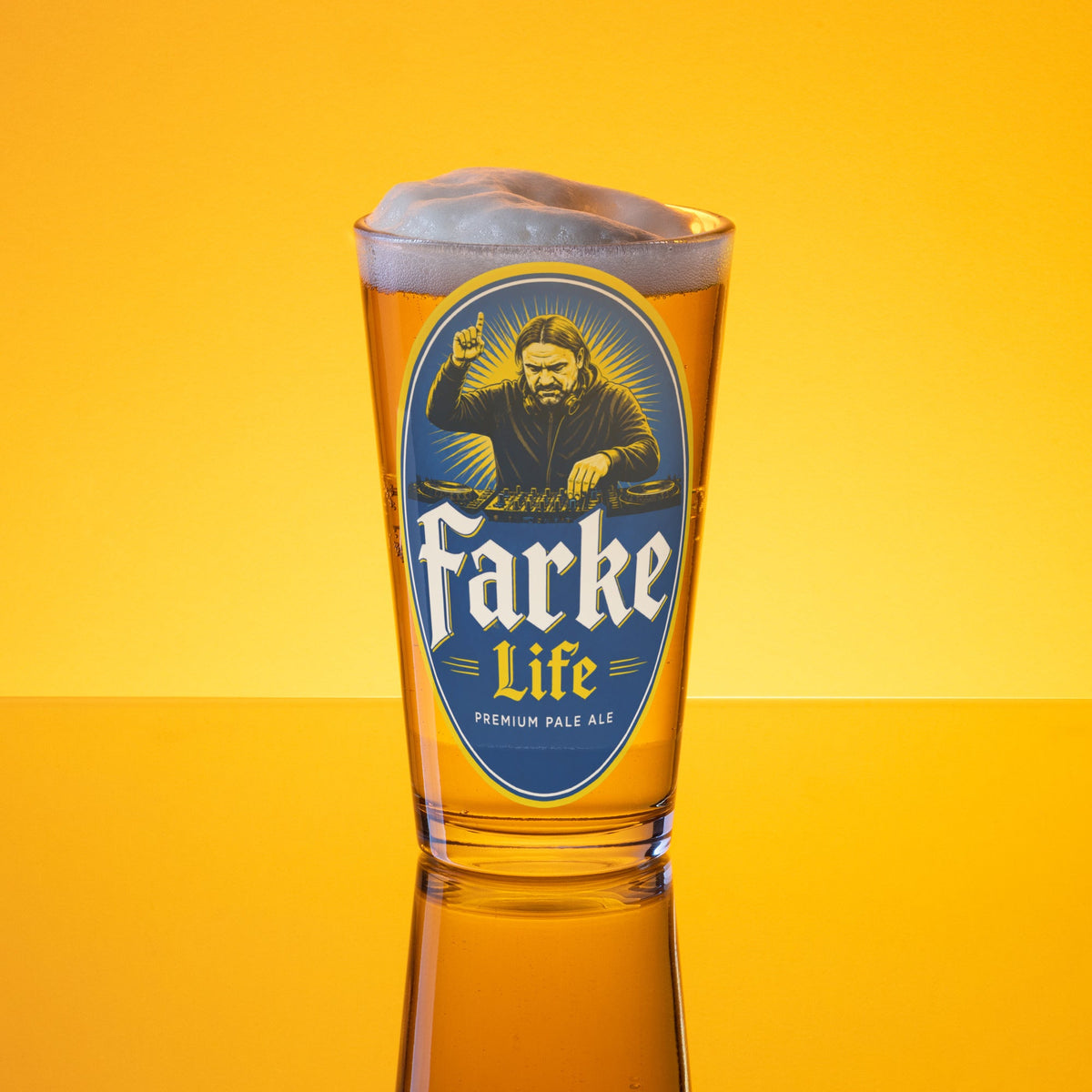 Leeds United Pint Glasses