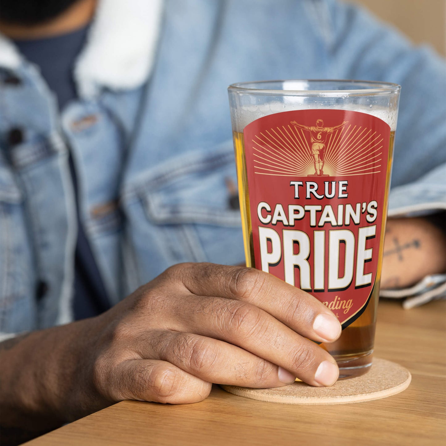 Captain Adams Pint Glass