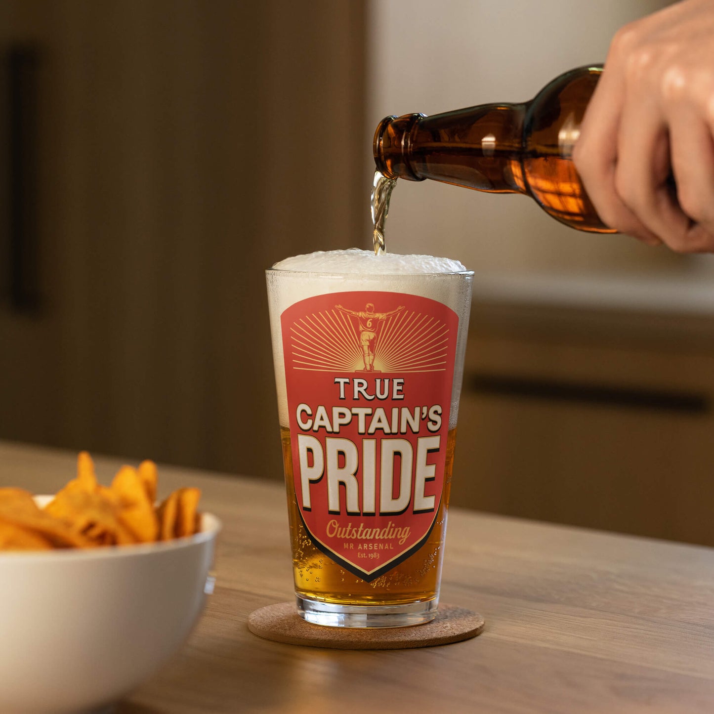 Captain Adams Pint Glass