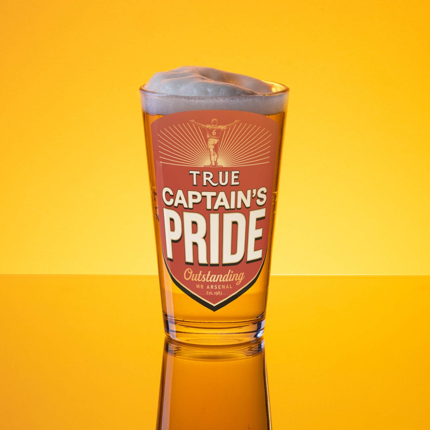 Captain Adams Pint Glass