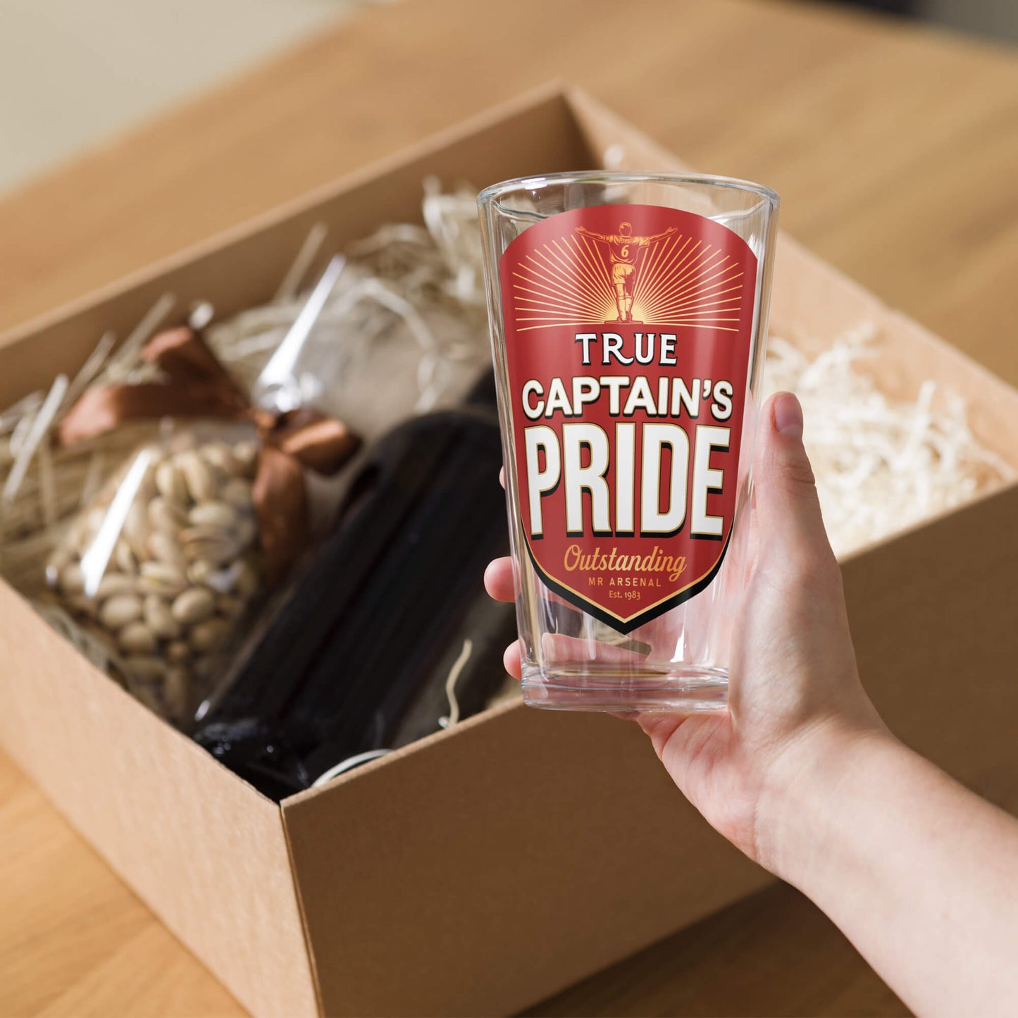 Captain Adams Pint Glass