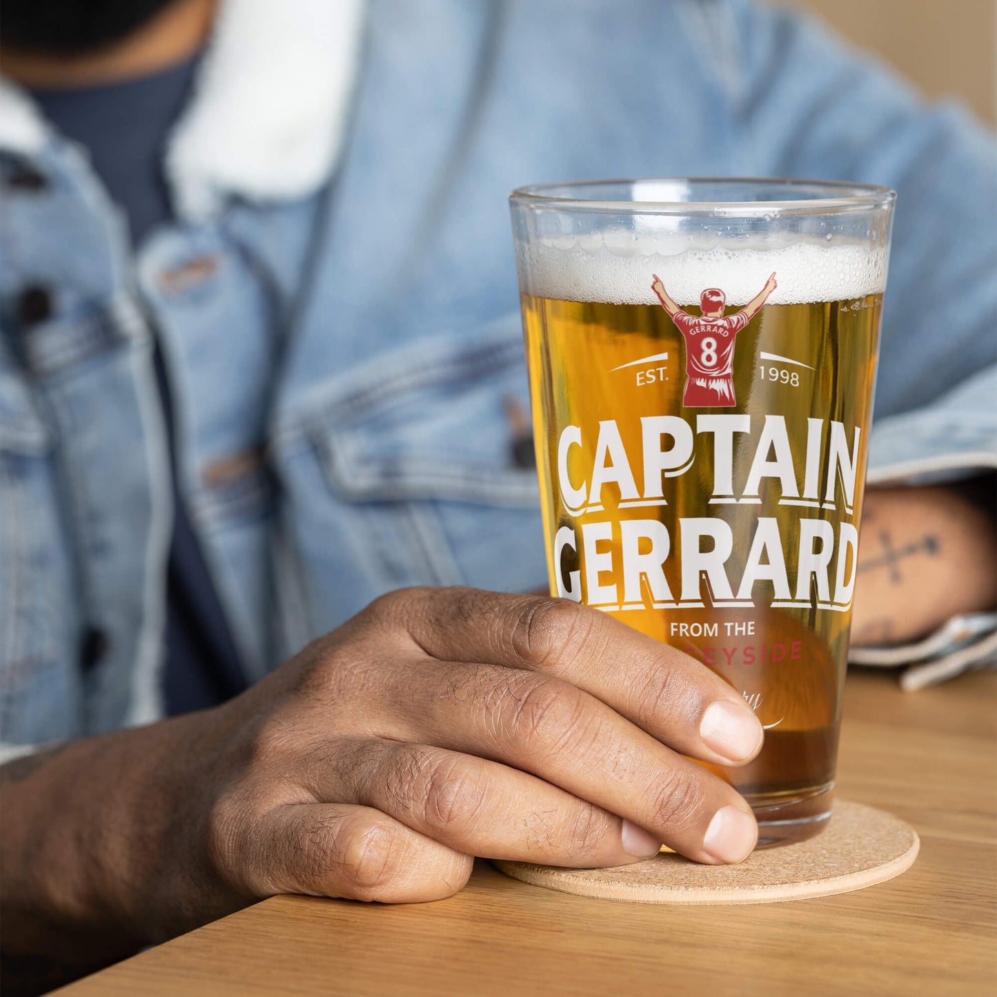 Captain Gerrard Pint Glass