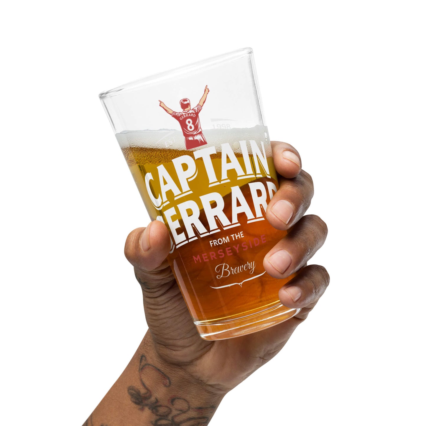 Captain Gerrard Pint Glass