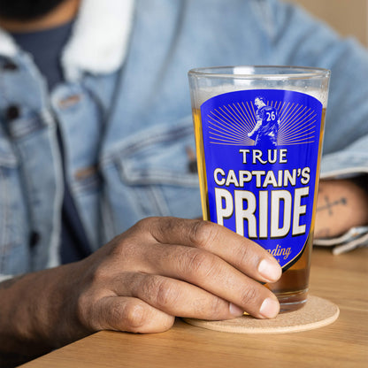 Captain Terry Pint Glass