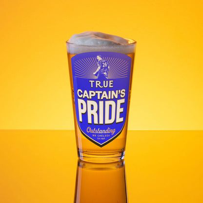 Captain Terry Pint Glass