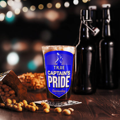 Captain Terry Pint Glass