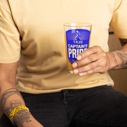 Captain Terry Pint Glass
