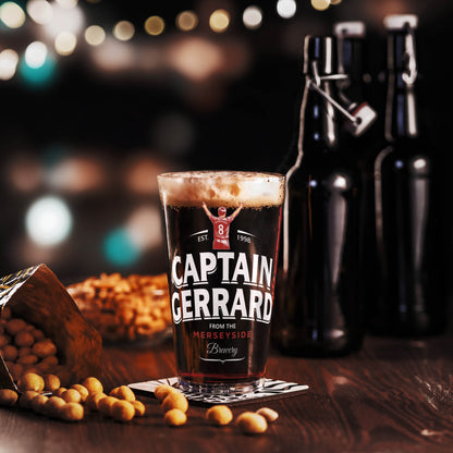 Captain Gerrard Pint Glass