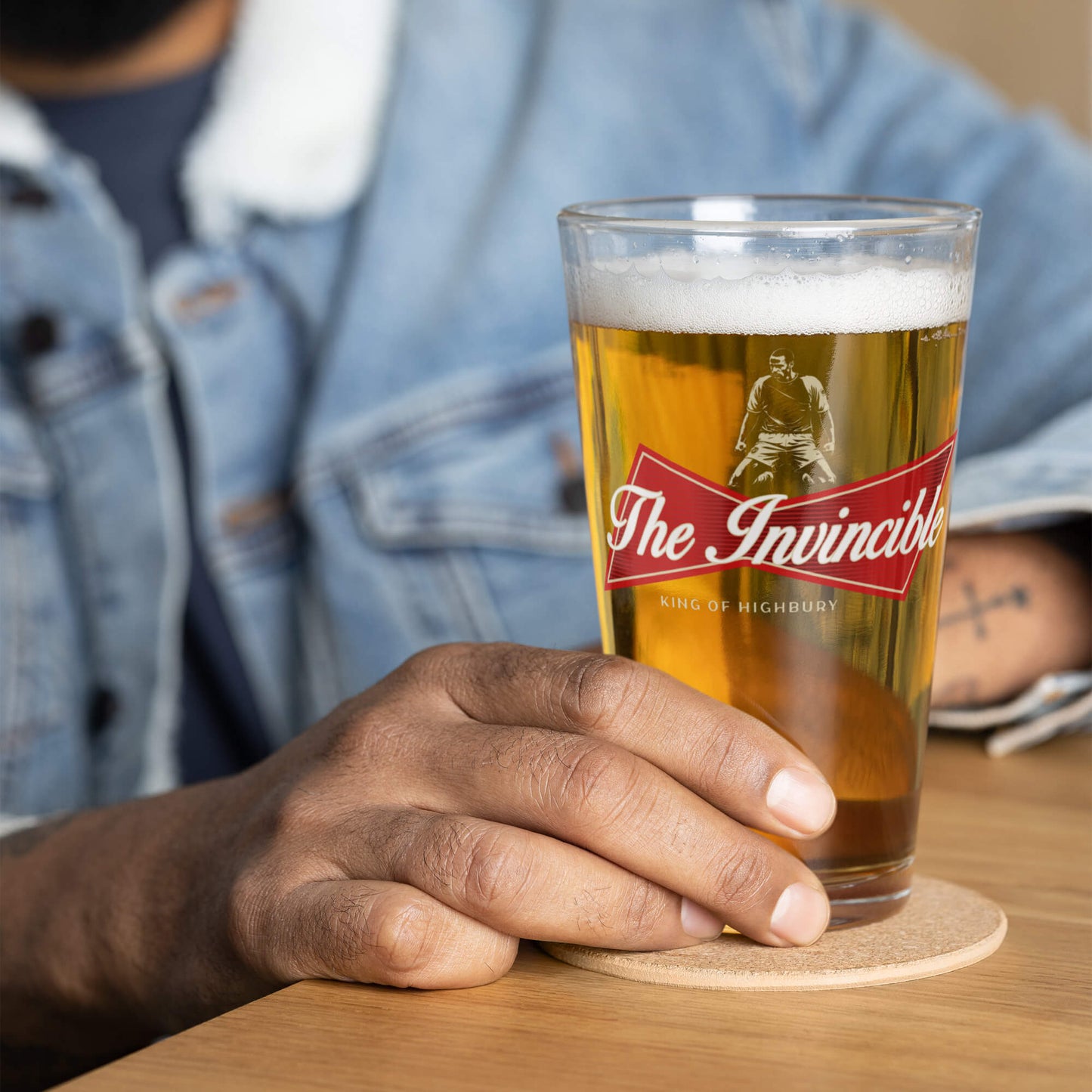 Invincible Henry Pint Glass