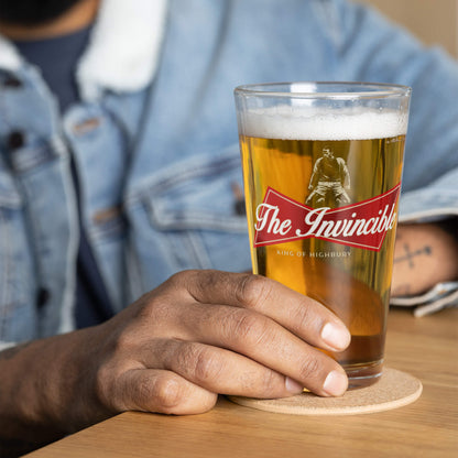 Invincible Henry Pint Glass