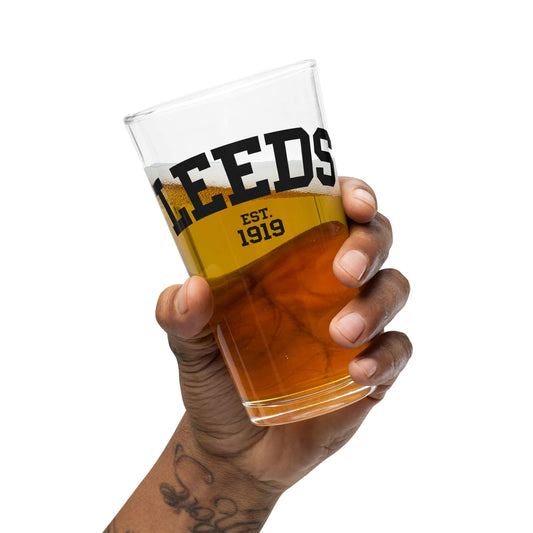Leeds United 1919 Pint Glass