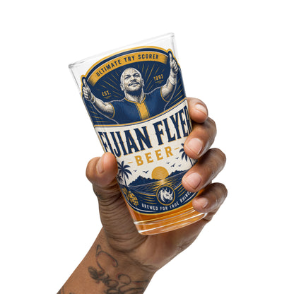 Fijian Flyer Pint Glass