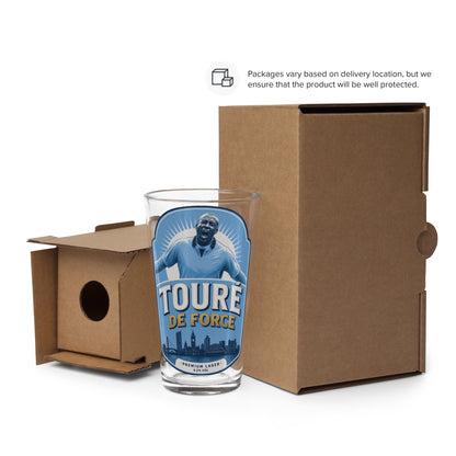 Toure De Force Pint Glass