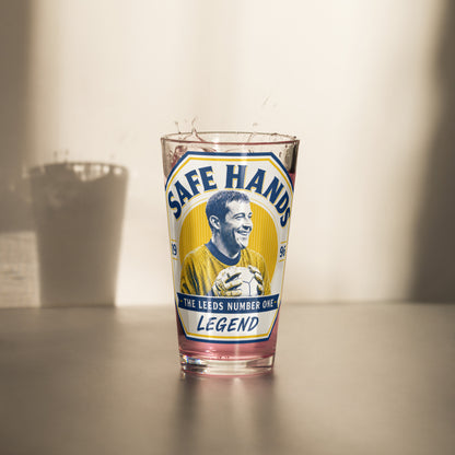 Safe Hands Pint Glass