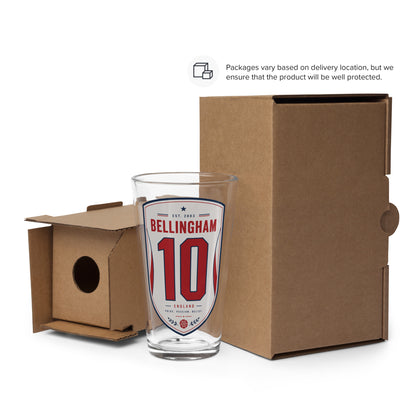 Jude Bellingham England Pint Glass