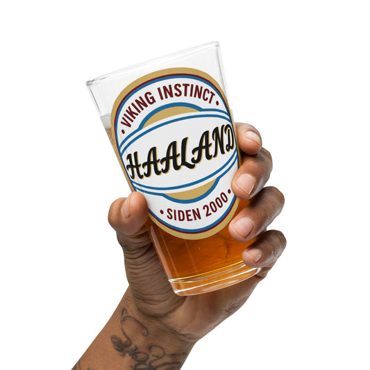 Haaland Pint Glass
