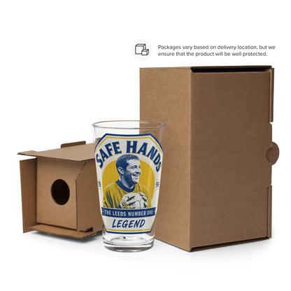 Safe Hands Pint Glass