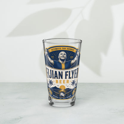 Fijian Flyer Pint Glass