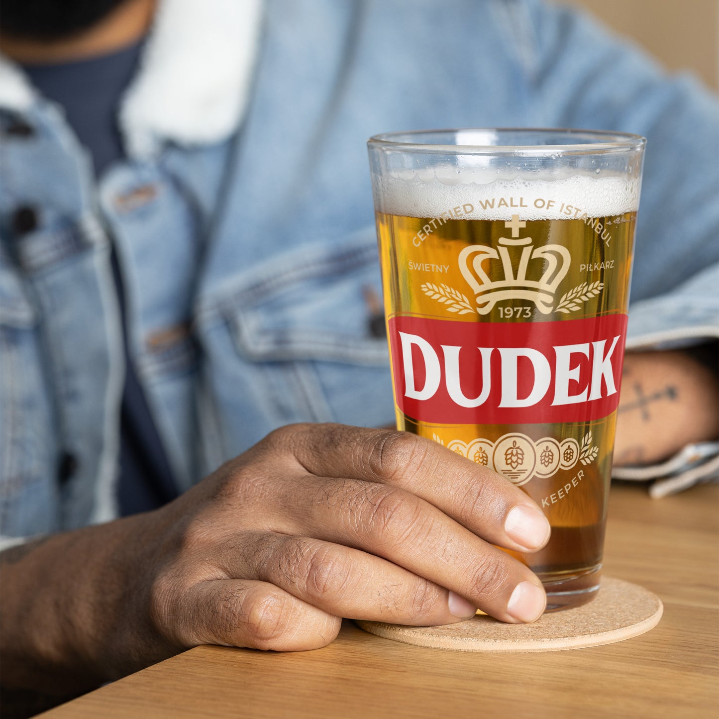 Dudek Pint Glass