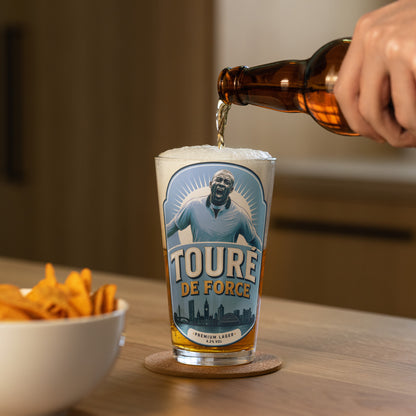 Toure De Force Pint Glass