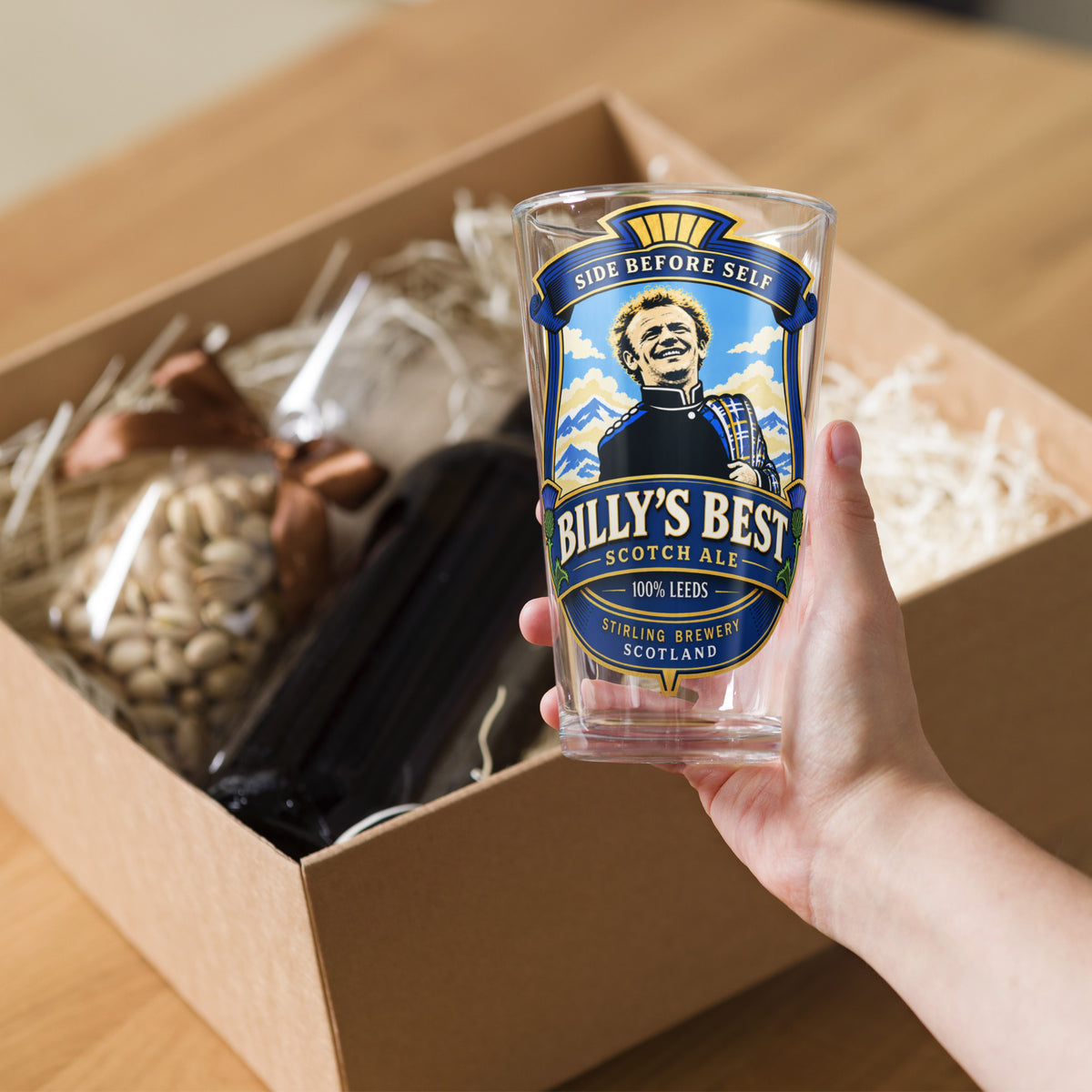 Billy's Best Pint Glass