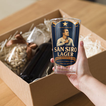 San Siro Lager Pint Glass