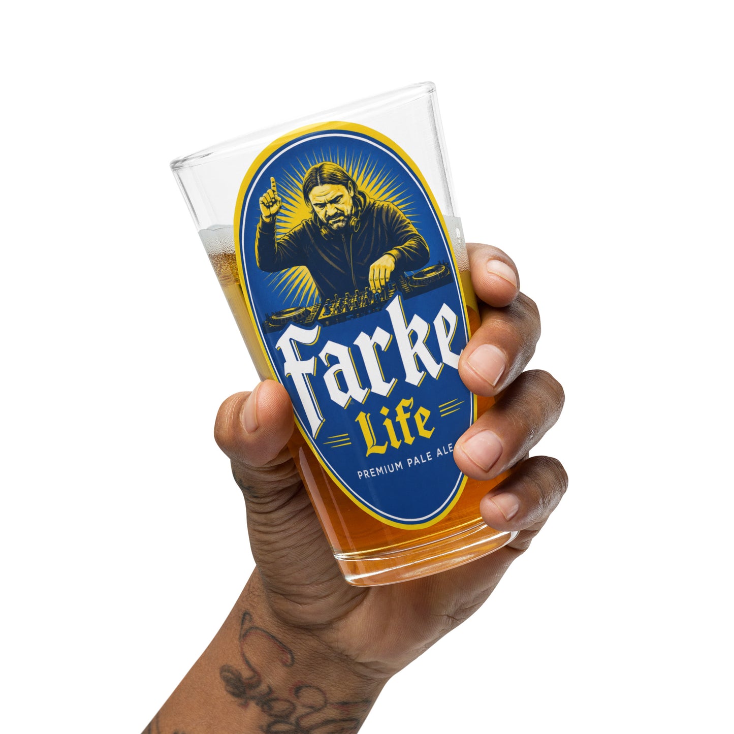 Farke Life Pint Glass