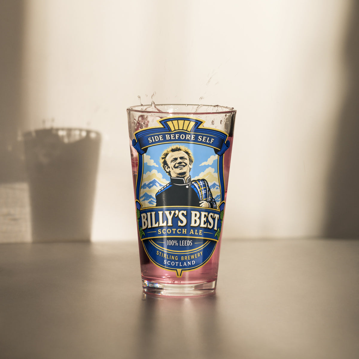 Billy's Best Pint Glass