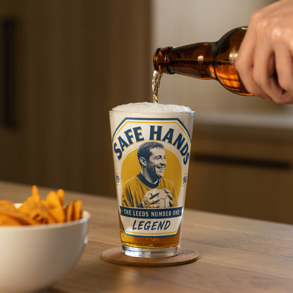 Safe Hands Pint Glass