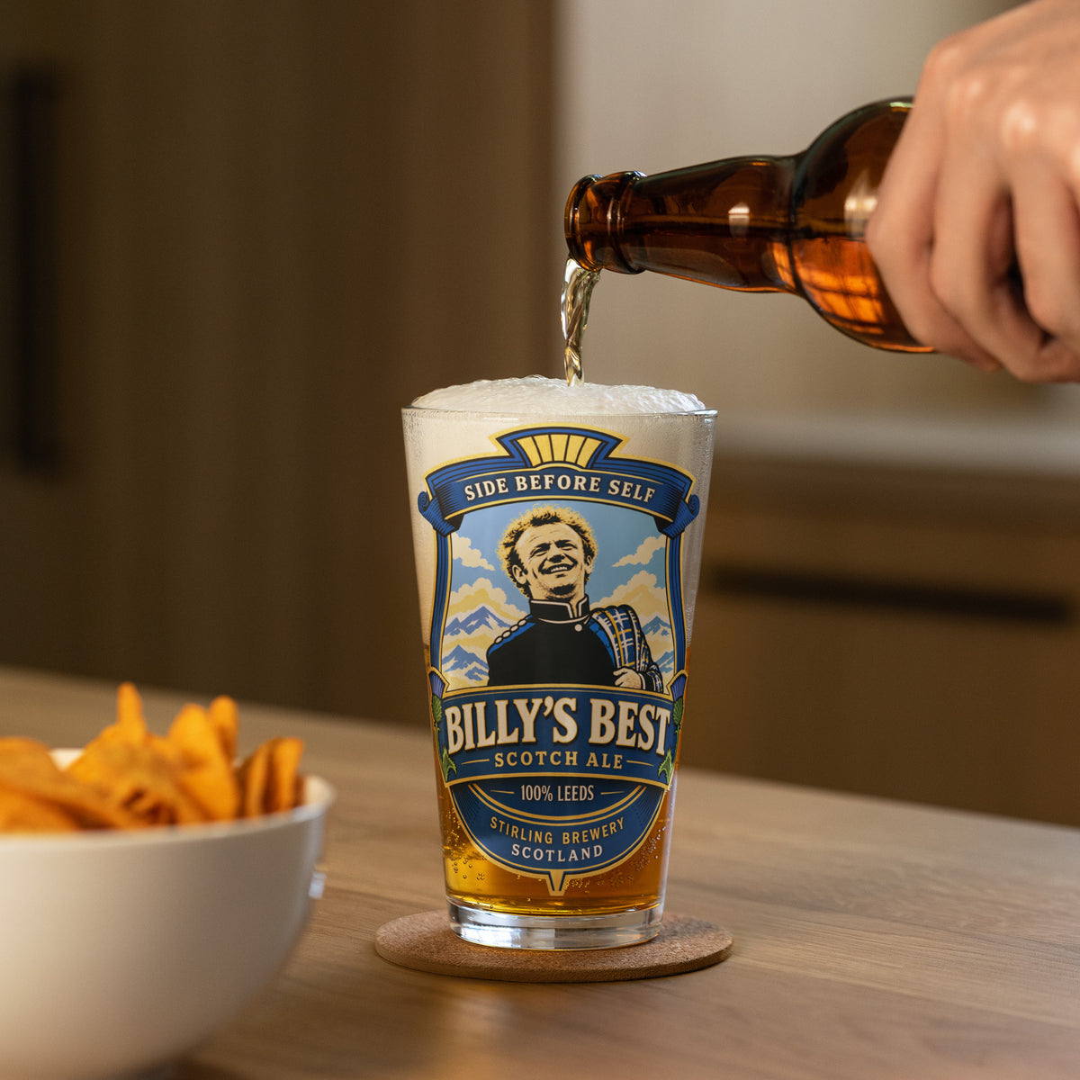 Billy's Best Pint Glass