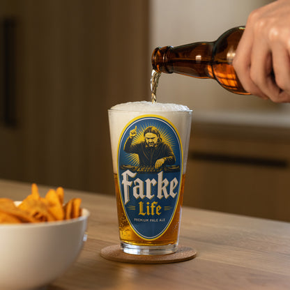 Farke Life Pint Glass