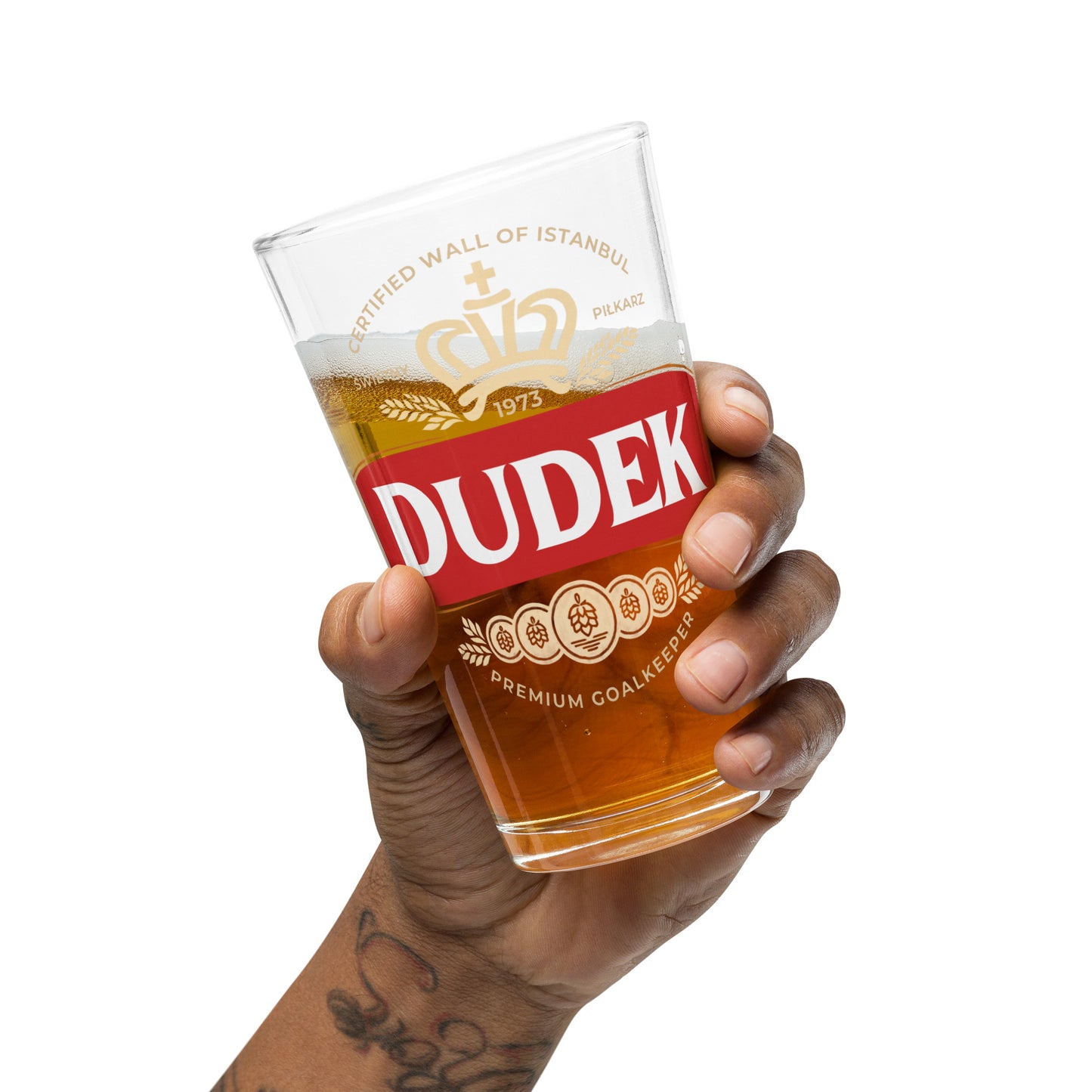 Dudek Pint Glass