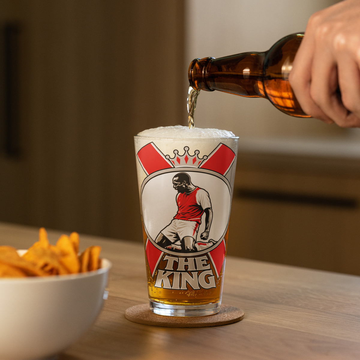 The King Pint Glass