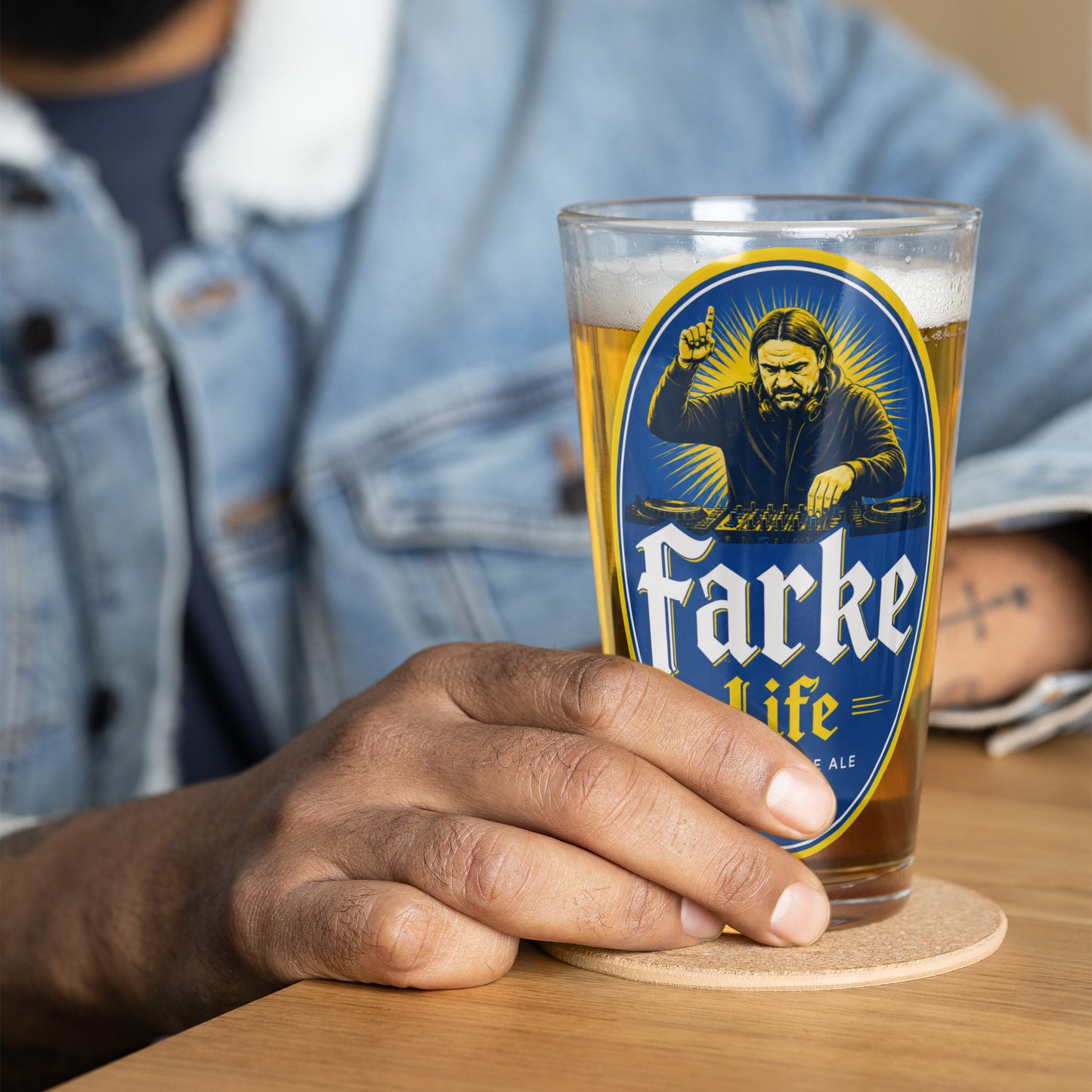 Farke Life Pint Glass