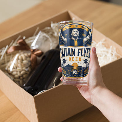 Fijian Flyer Pint Glass