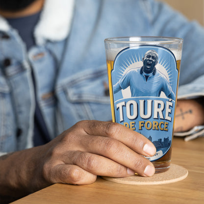 Toure De Force Pint Glass