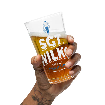 Sgt. Wilko Pint Glass