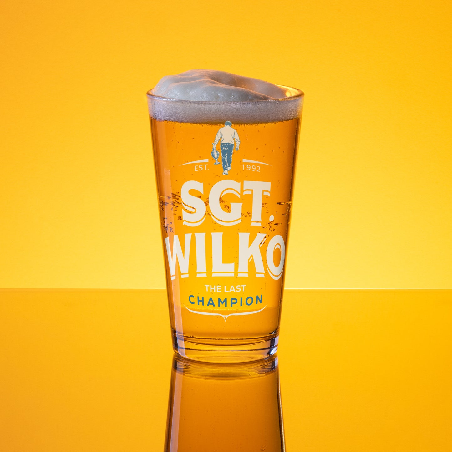 Sgt. Wilko Pint Glass