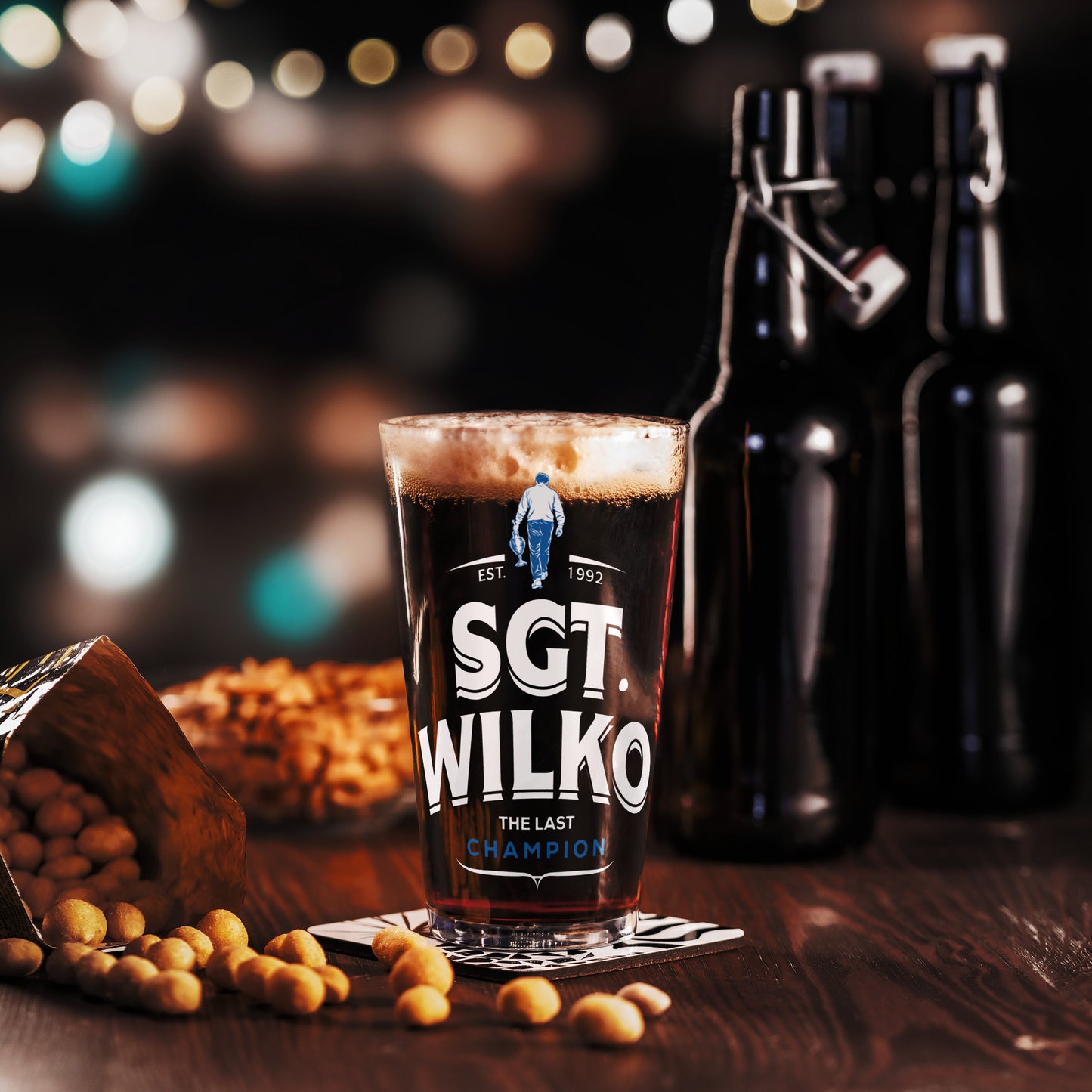 Sgt. Wilko Pint Glass