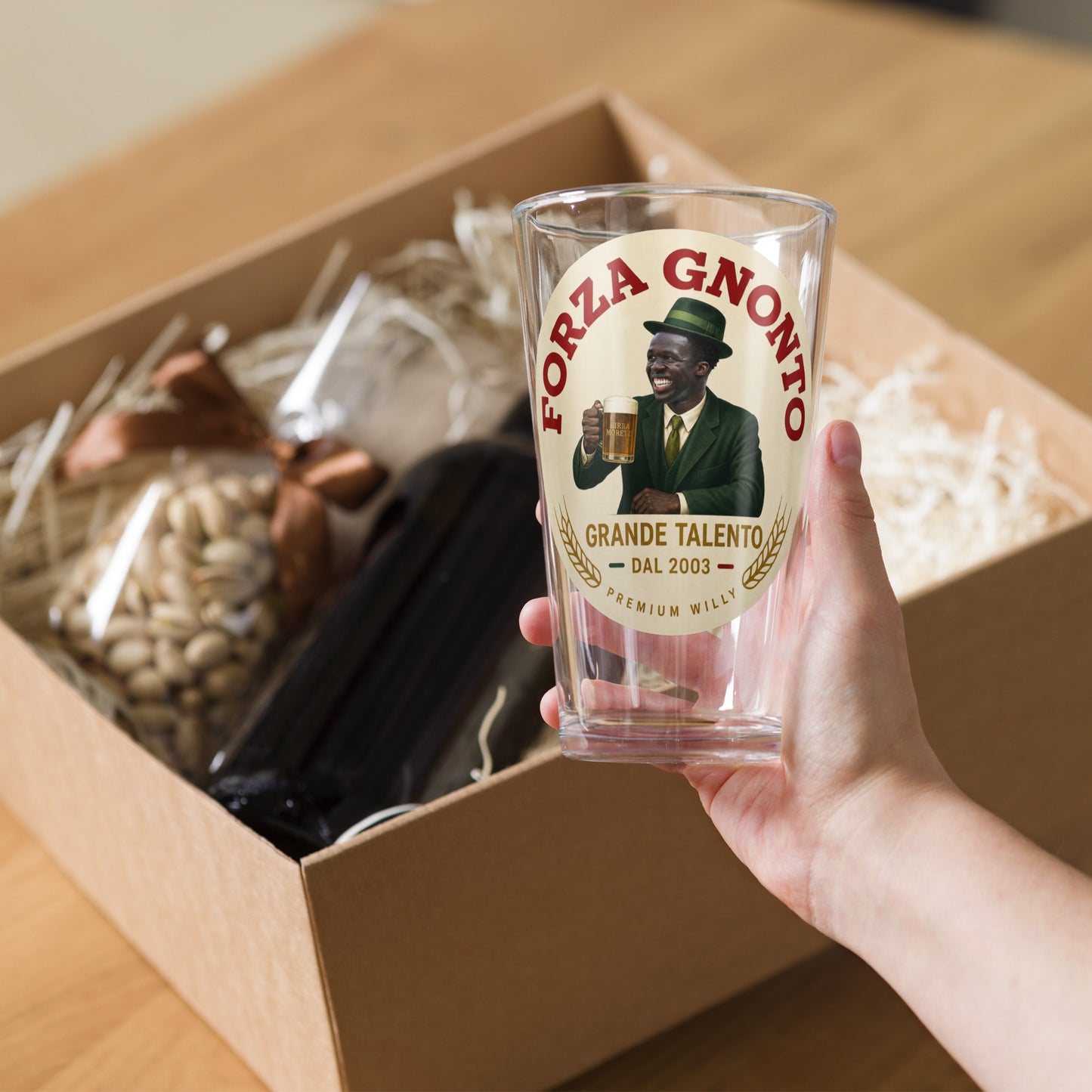 Forza Gnonto Pint Glass