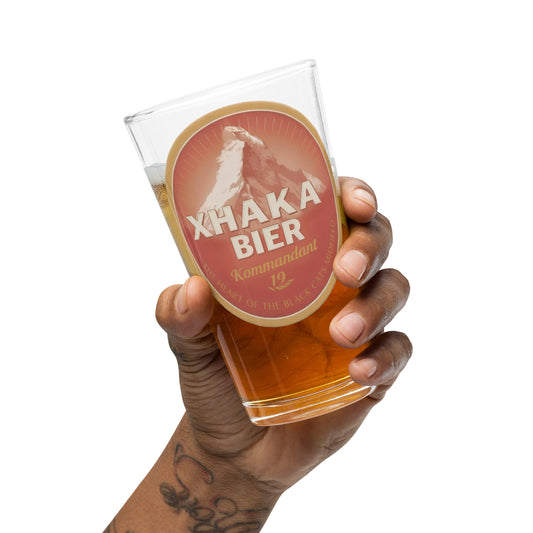 Xhaka Bier Pint Glass