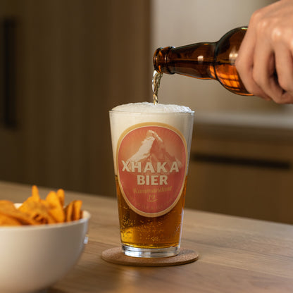 Xhaka Bier Pint Glass