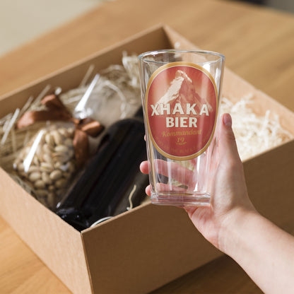 Xhaka Bier Pint Glass