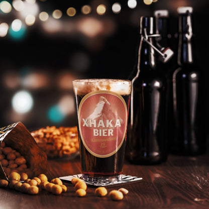 Xhaka Bier Pint Glass