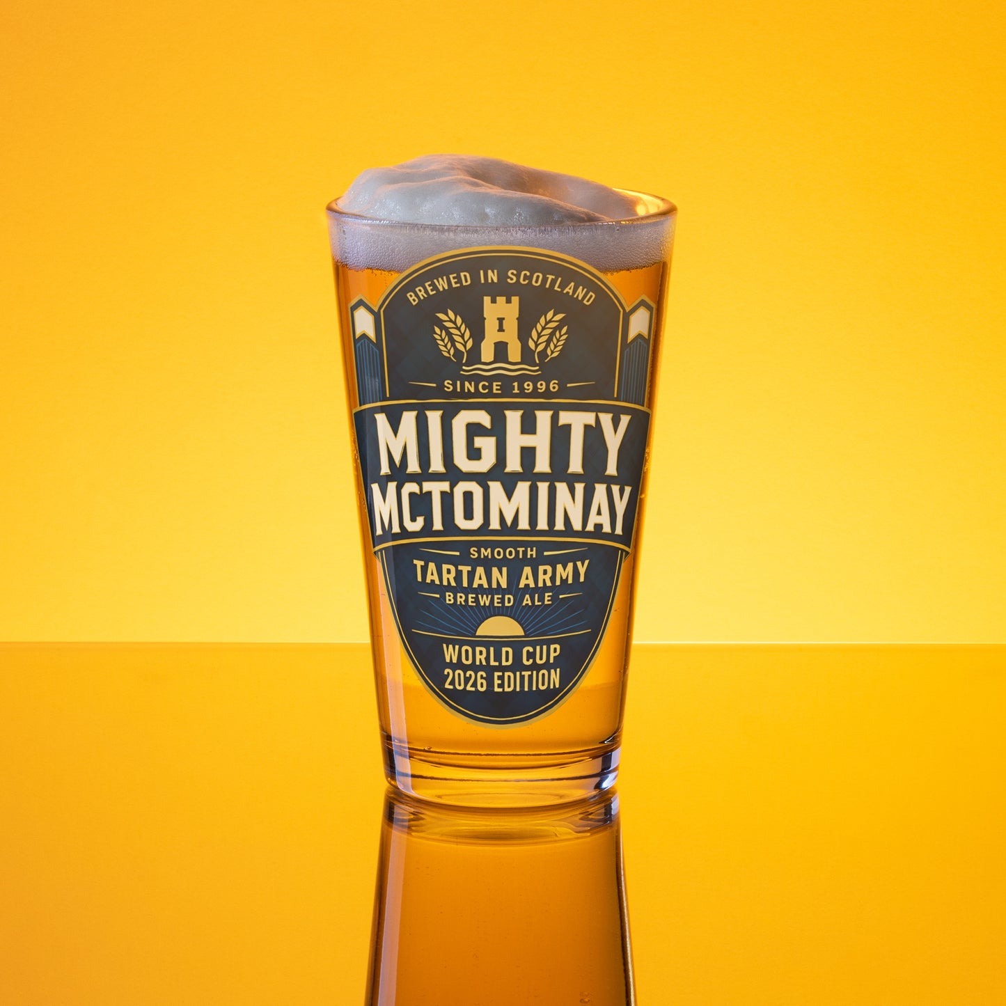 Mighty McTominay Pint Glass