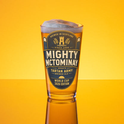 Mighty McTominay Pint Glass