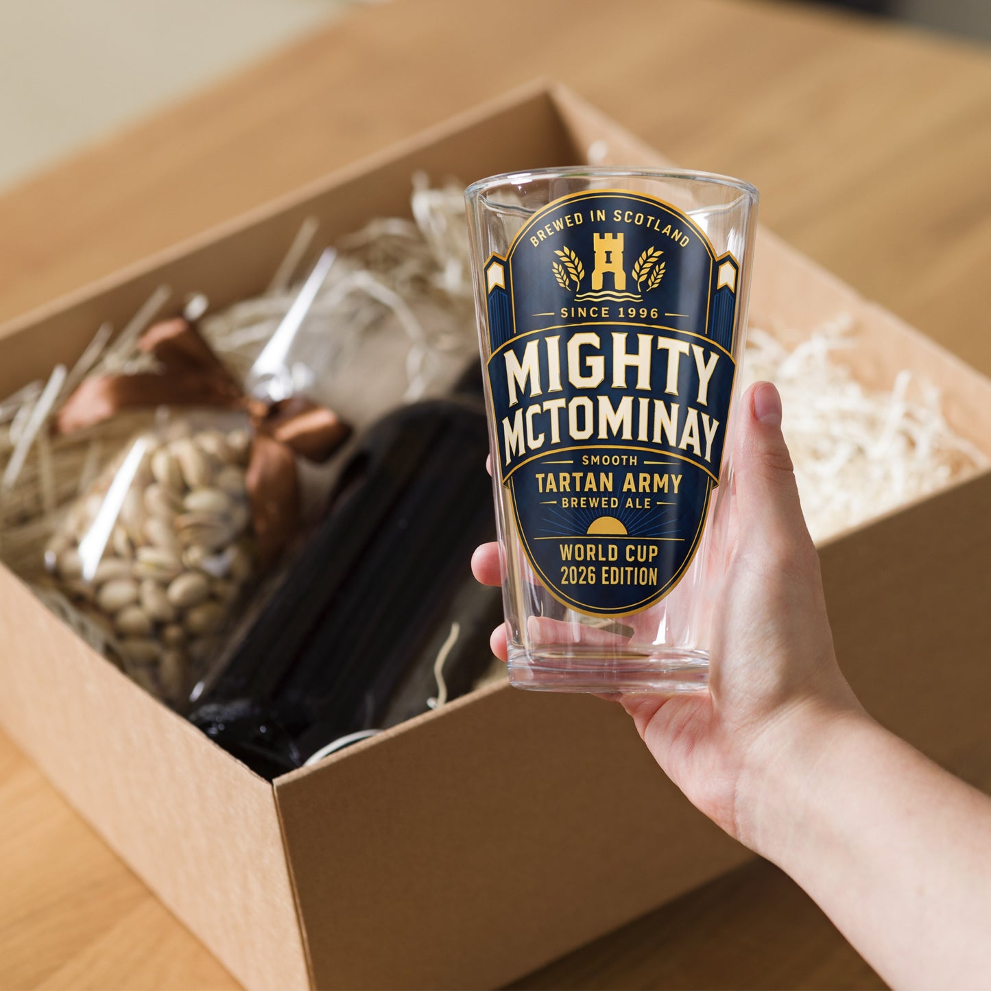 Mighty McTominay Pint Glass